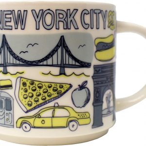 Starbucks Been There Series New York City Ceramic Mug, 14 Oz