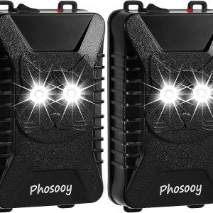 Phosooy Set of 2 Under Hood Device for Indoor, Engine, Car Trunk, Attic, Garage and Warehouse